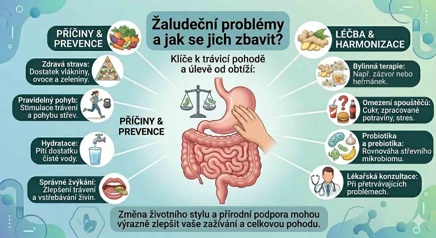 Žaludeční problémy a jak se jich zbavit?