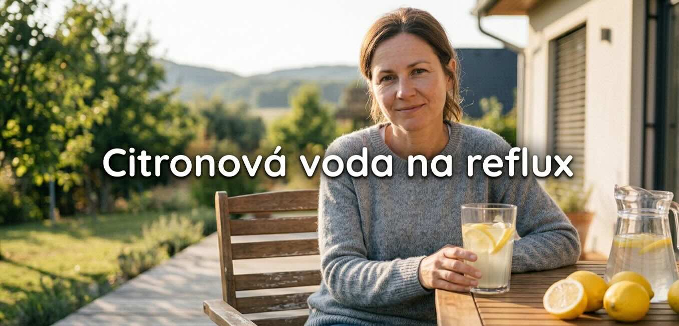 Může citronová voda pomoci při refluxu?