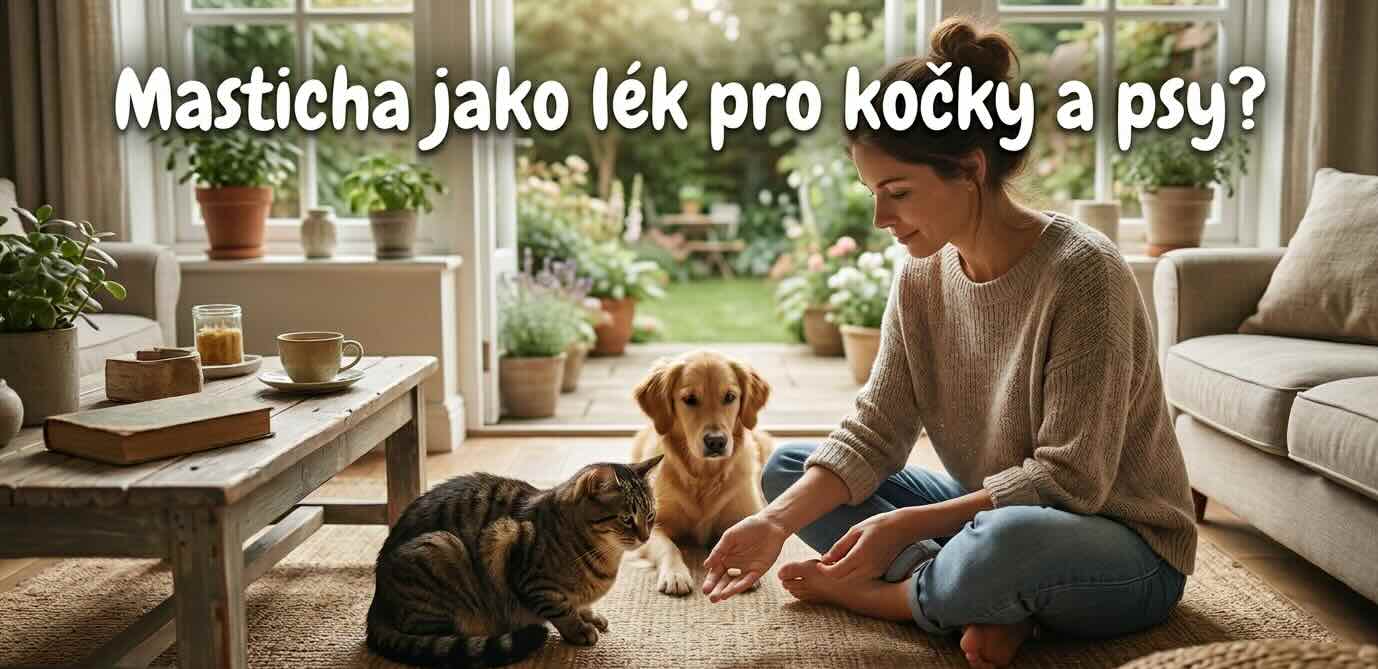 Masticha jako lék pro kočky a psy?