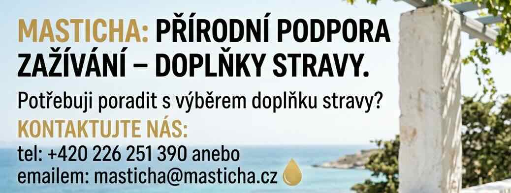 Masticha: přírodní podpora zažívání
