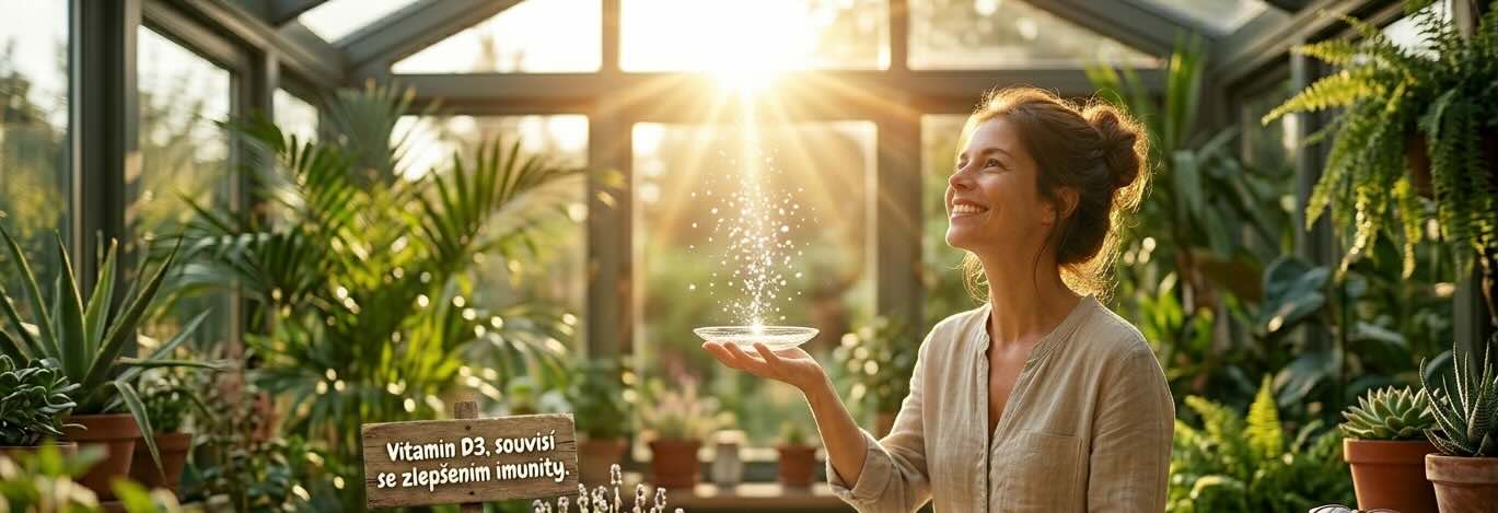 Vitamin D3, souvisí se zlepšením imunity