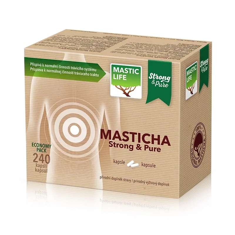 Masticha Strong&Pure Economy Pack (240 kapslí) Masticlife