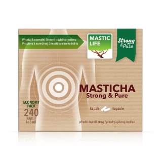 Masticha Strong&Pure Economy Pack (240 kapslí) Masticlife