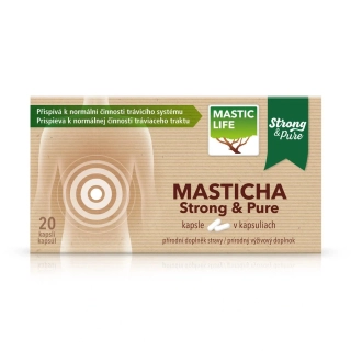 Masticha Strong&Pure Mini Pack (20 kapslí) Masticlife